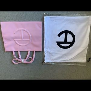 NWT TELFAR Large Bubblegum Pink Shopping Bag